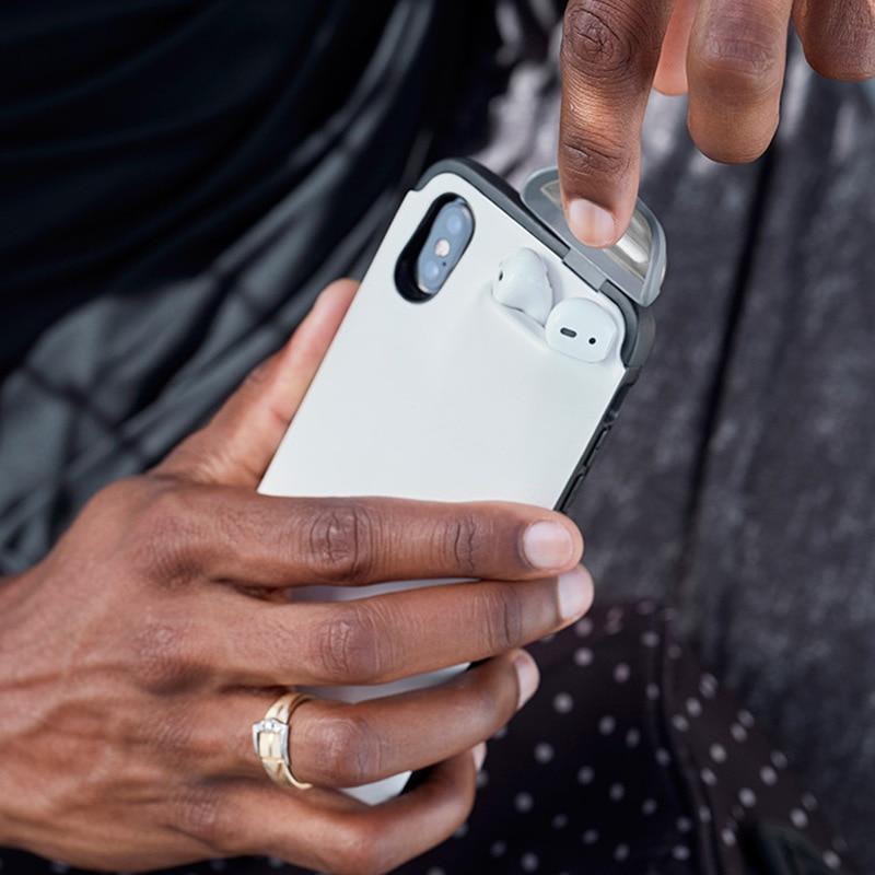 SimplyGadget Phone Case With Airpods Holder