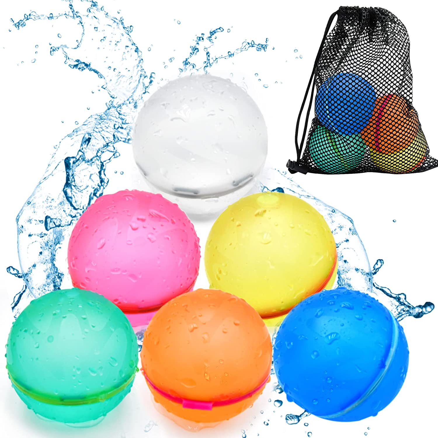SimplyGadget™ Reusable Water Balloons (12 pcs)