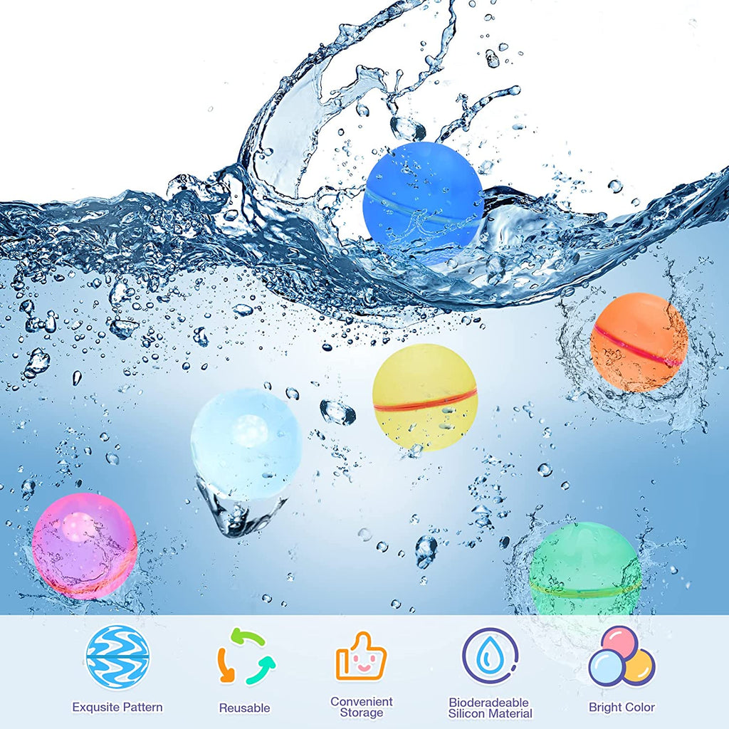 SimplyGadget™ Reusable Water Balloons (12 pcs)